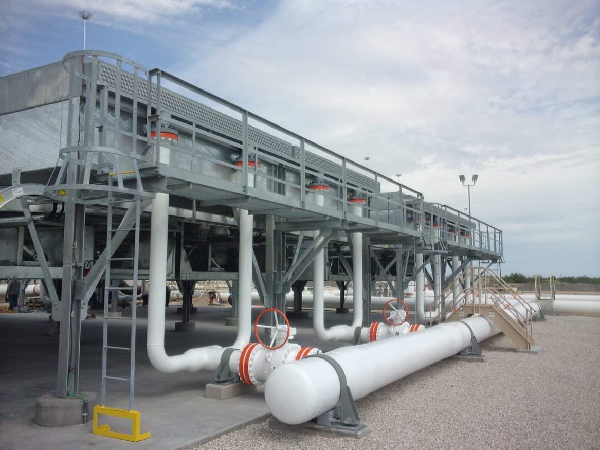 CCSC horizontal air cooled heat exchanger model H