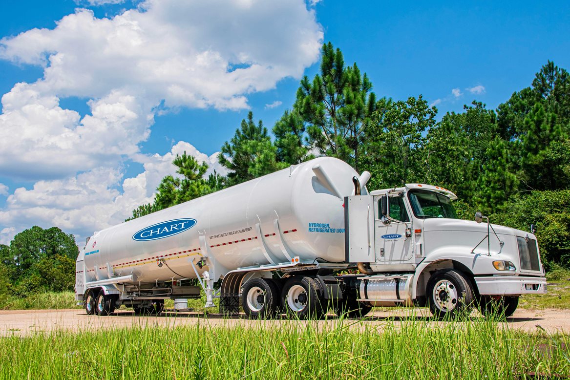 liquid hydrogen transport trailer